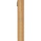 Ekena Millwork Thorton Slat Rough Sawn Bracket w/ Offset Brace, Western Red Cedar, 6"W x 30"D x 38"H BKT0604X30X38THR06RWR - alternate 3